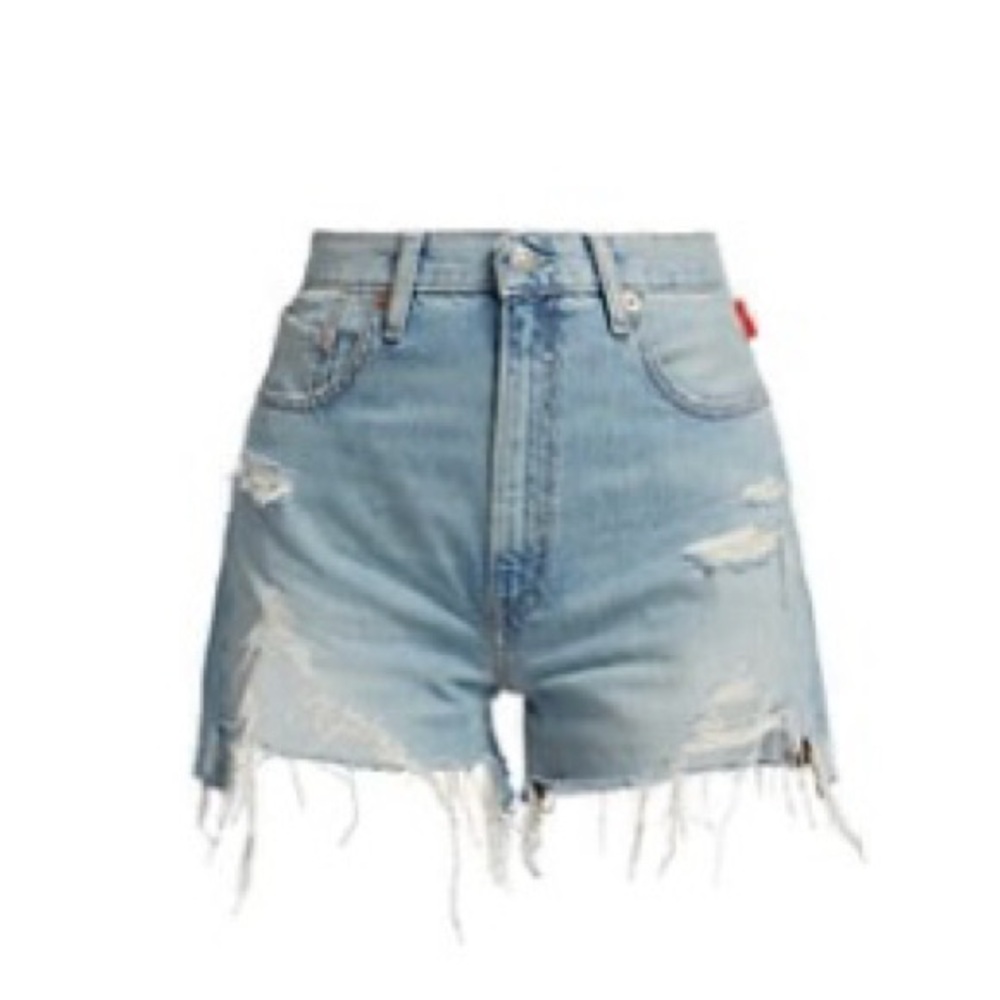 Denimist Nic HighRise CutOff Shorts jinx destroyed , 26 (2-4)